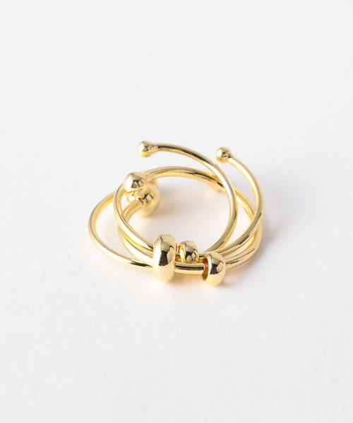 Another Edition(アナザーエディション)の「Seads mara Layer R/シーズマーラ(リング・レディース・ゴールド/シルバー・FREE)」の3枚目の写真