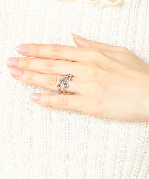 Another Edition(アナザーエディション)の「Seads mara Layer R/シーズマーラ(リング・レディース・ゴールド/シルバー・FREE)」の9枚目の写真