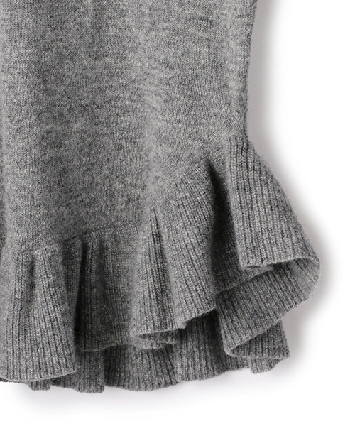 ESTNATION（エストネーション）の「ESTNATION フリルクルーネック