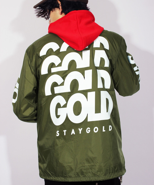 ８(eight)（エイト）の「ロゴ コーチジャケット ナイロンジャケット（ナイロンジャケット・メンズ・ブラック/ネイビー/カーキ/ワイン・MEDIUM/LARGE/X-LARGE）」の3枚目の写真