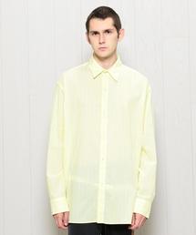 UNUSED | ＜UNUSED＞STRIPE WIDE SHIRT/ｼｬﾂ.(シャツ/ブラウス)