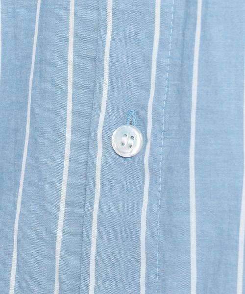 UNUSED（アンユーズド）の「＜UNUSED＞STRIPE WIDE SHIRT/ｼｬﾂ.（シャツ/ブラウス・メンズ・イエロー/ライトブルー・3/2）」の9枚目の写真