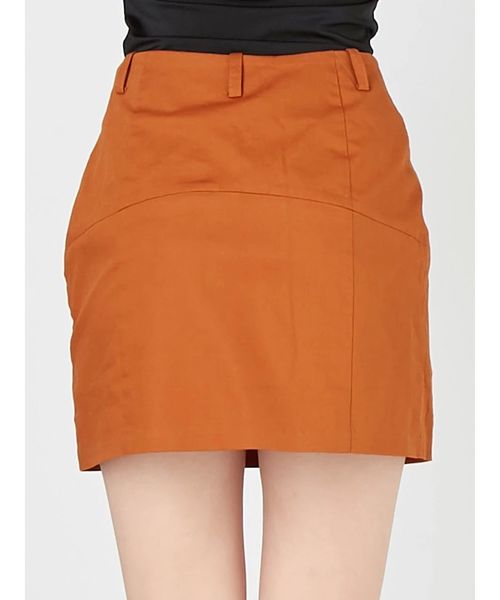 EMODA（エモダ）の「カーブセンターラインミニスカート（スカート・レディース・ブラック/オレンジ/その他1・SMALL/MEDIUM）」の16枚目の写真