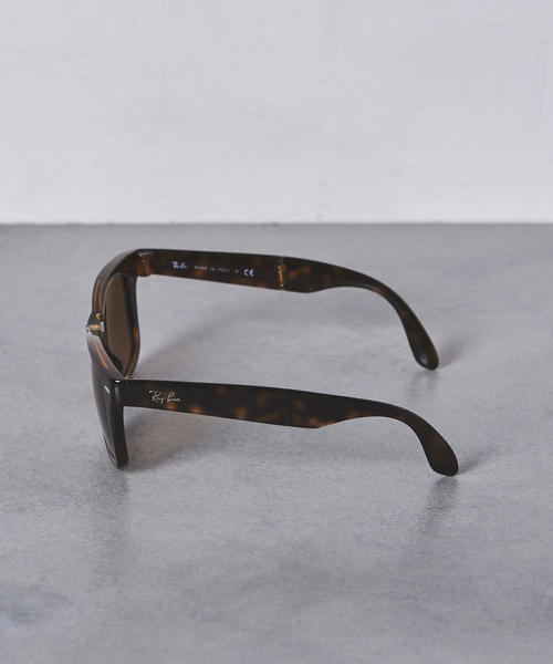 Ray-Ban（レイバン）の「＜Ray-Ban(レイバン)＞ WAYFARER FOLD4105/50 サングラス◆（サングラス・レディース・ブラック/ブラウン・FREE）」の4枚目の写真