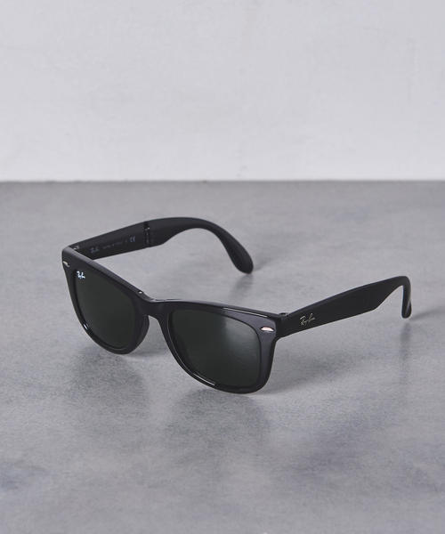 Ray-Ban（レイバン）の「＜Ray-Ban(レイバン)＞ WAYFARER FOLD4105/50 サングラス◆（サングラス・レディース・ブラック/ブラウン・FREE）」の10枚目の写真