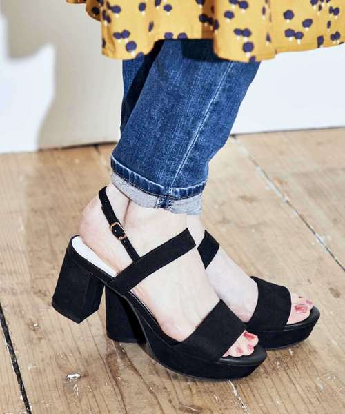 ORiental TRaffic（オリエンタルトラフィック）の「春夏★バックストラップサンダル★8216（サンダル・レディース・ベージュ/ホワイト/ブラック・3L/L/LL/M/S/SS）」の3枚目の写真