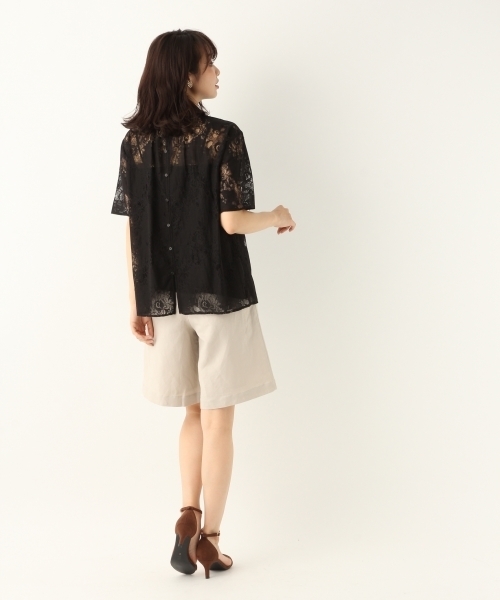 A part by(アパートバイ)の「LiRyキュロットパンツ 787758(その他パンツ・レディース・ベージュ/ネイビー・MEDIUM/LARGE)」の5枚目の写真