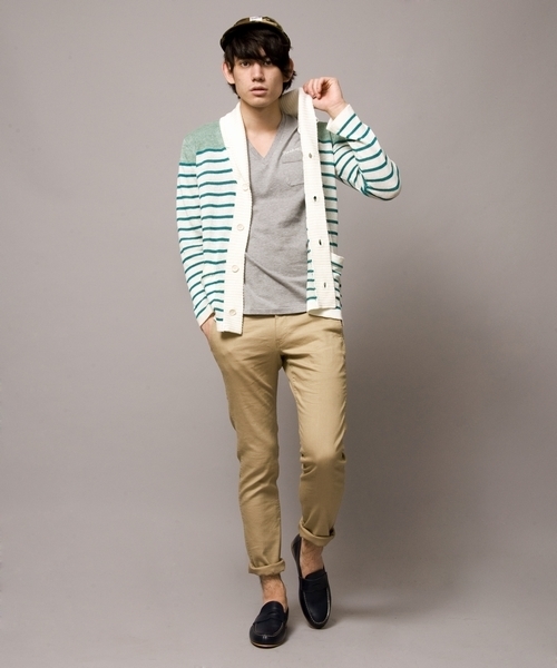 MONKEY TIME（モンキータイム）の「MT ∴ストレッチツイル スキニー ノープリーツパンツ◆§4（その他パンツ・メンズ・ベージュ/ロイヤルブルー・SMALL/MEDIUM/LARGE/X-LARGE）」の10枚目の写真