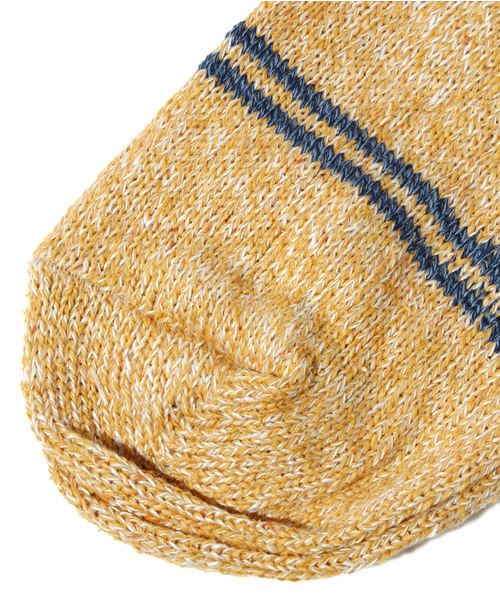 JOURNAL STANDARD J.S HOMESTEAD（ジャーナルスタンダードホームステッド）の「L/S ボーダークルーソックス（ソックス/靴下・メンズ・チャコールグレー/ダークブルー/グリーン系その他/マスタード・FREE）」の6枚目の写真