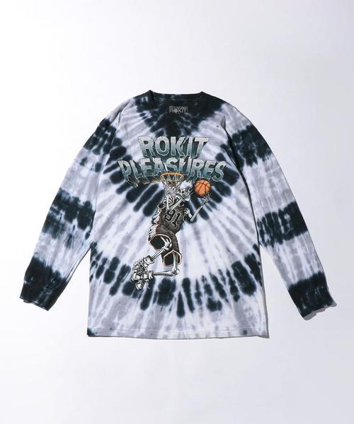 PLEASURES(プレジャー)の「<PLEASURES × ROKIT> LAY UP LSL TD/Tシャツ(Tシャツ/カットソー・メンズ・その他1・LARGE/MEDIUM)」の1枚目の写真