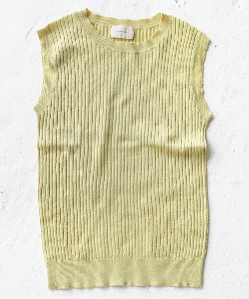 TODAYFUL（トゥデイフル）の「コットンリネンタンクトップ