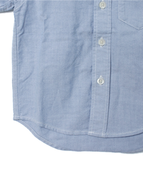 SHIPS KIDS（シップスキッズ）の「SHIPS KIDS:オックスフォード ボタンダウン ショートスリーブ(baby)（シャツ/ブラウス・キッズ・ホワイト/ライトブルー・80/90）」の6枚目の写真