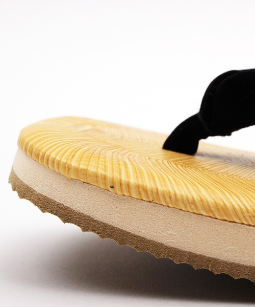 ８(eight)（エイト）の「PUレザー雪駄 セッタ 紳士用 男性（和装小物・メンズ・ブラック・MEDIUM/LARGE/X-LARGE）」の9枚目の写真