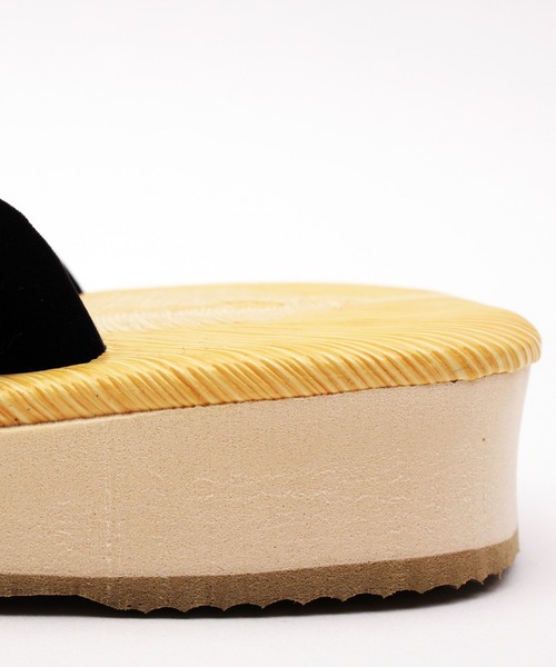 ８(eight)（エイト）の「PUレザー雪駄 セッタ 紳士用 男性（和装小物・メンズ・ブラック・MEDIUM/LARGE/X-LARGE）」の10枚目の写真