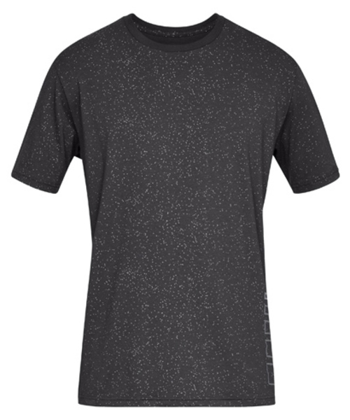 UNDER ARMOUR（アンダーアーマー）の「メンズ ライフスタイルＴ半袖シャツ /  スペックルプリントショートスリーブ（Tシャツ/カットソー・メンズ・ブラック×グレー/チャコールグレー・LG/MD/SM）」の13枚目の写真