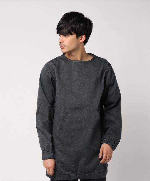 Ranch standard(ランチスタンダード)の「【Ranch standard】 RA17-109 ミッドレイヤースモッグ(シャツ/ブラウス・メンズ・ブラック/グレー/オフホワイト・2/3)」の3枚目の写真