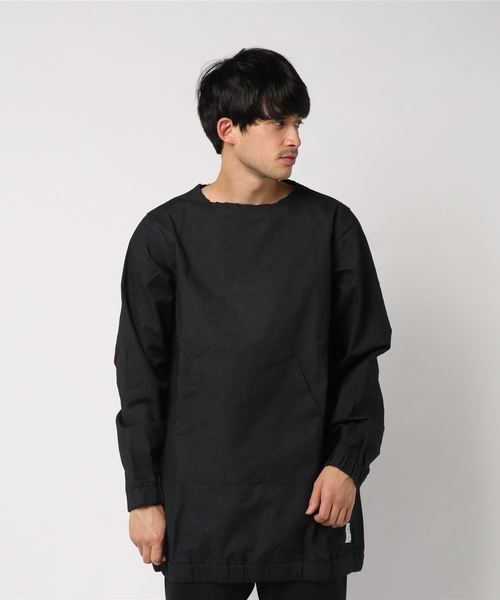 Ranch standard(ランチスタンダード)の「【Ranch standard】 RA17-109 ミッドレイヤースモッグ(シャツ/ブラウス・メンズ・ブラック/グレー/オフホワイト・2/3)」の1枚目の写真