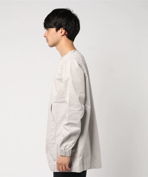 Ranch standard(ランチスタンダード)の「【Ranch standard】 RA17-109 ミッドレイヤースモッグ(シャツ/ブラウス・メンズ・ブラック/グレー/オフホワイト・2/3)」の5枚目の写真