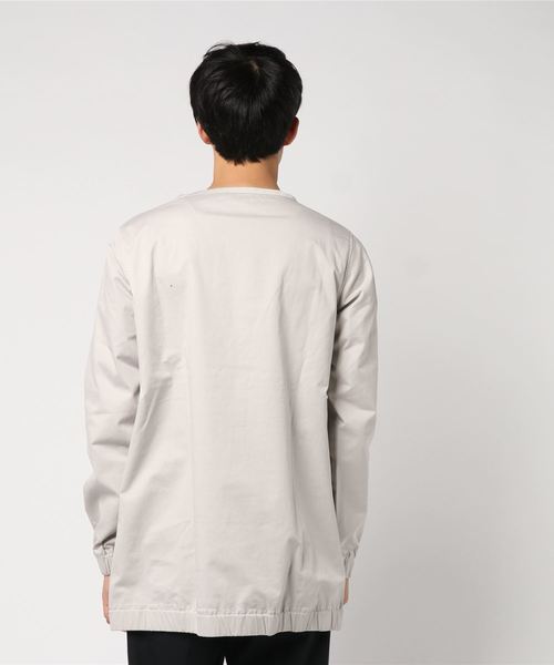 Ranch standard(ランチスタンダード)の「【Ranch standard】 RA17-109 ミッドレイヤースモッグ(シャツ/ブラウス・メンズ・ブラック/グレー/オフホワイト・2/3)」の4枚目の写真
