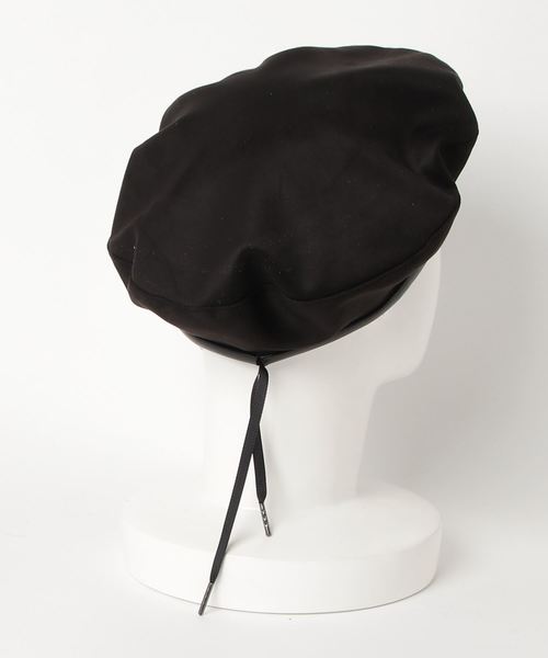 ADAM ET ROPE'(アダムエロペ)の「スエードライクベレー(ハンチング/ベレー帽・レディース・ブラック/ダークブラウン・FREE)」の3枚目の写真