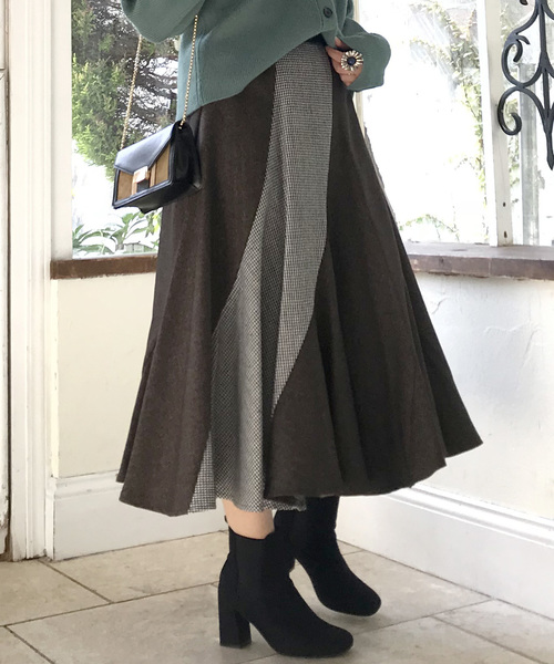 archives（アルシーヴ）の「スクエアサイドゴアブーツ（ブーツ・レディース・ブラック/ブラウン/ブラック系その他・MEDIUM/LARGE）」の7枚目の写真