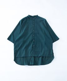 OURET | 【OURET】マオカラーポンチョ-　テンセルストレッチツイル　-(シャツ/ブラウス)