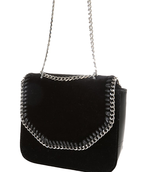 fifth（フィフス）の「ベロアカラーショルダーバッグ（ショルダーバッグ・レディース・ブラック/グレー/ピンク・FREE）」の13枚目の写真