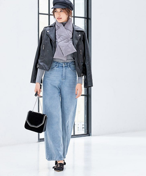 fifth（フィフス）の「ベロアカラーショルダーバッグ（ショルダーバッグ・レディース・ブラック/グレー/ピンク・FREE）」の8枚目の写真