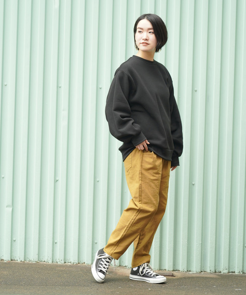 rps(アールピーエス)の「袖タック裏毛プルオーバー(スウェット・レディース・杢グレー/ブラック/ベージュ/パープル・M)」の11枚目の写真