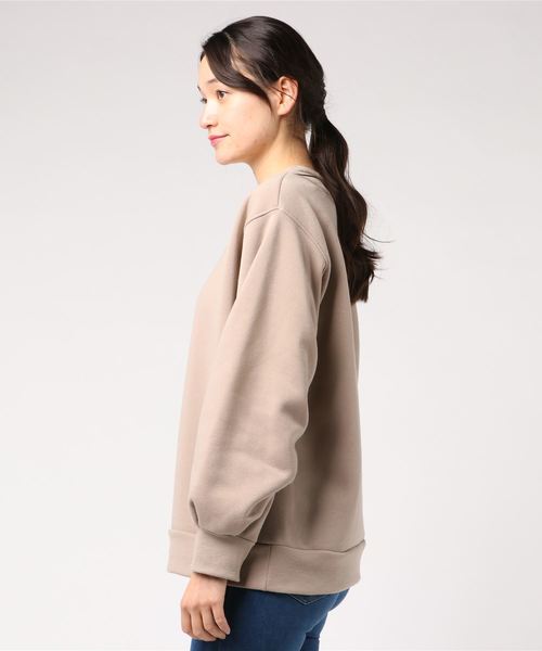 rps(アールピーエス)の「袖タック裏毛プルオーバー(スウェット・レディース・杢グレー/ブラック/ベージュ/パープル・M)」の13枚目の写真