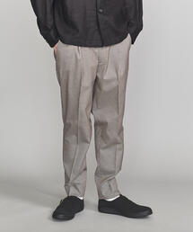 BEAUTY&YOUTH UNITED ARROWS | BY チェック 1P ワイド テーパードパンツ -MADE IN JAPAN-(その他パンツ)