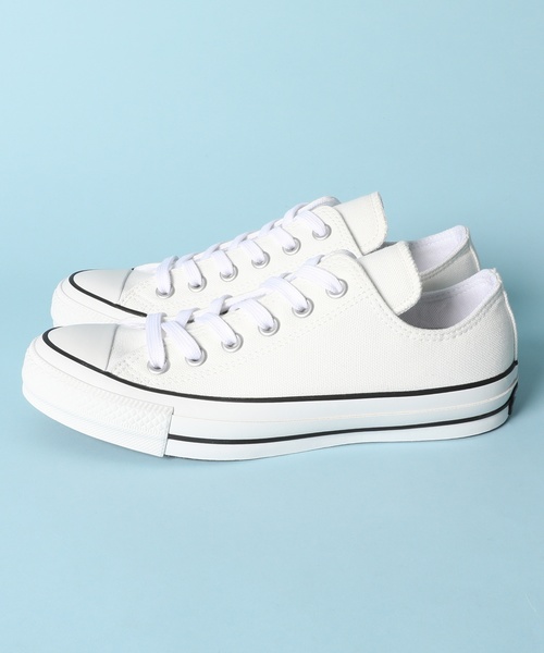 CONVERSE(コンバース)の「コンバース CONVERSE / オールスター100カラーズ ローカットスニーカー ALL STAR 100 COLORS OX(スニーカー・メンズ・ホワイト/ブラック・27.0cm/26.0cm/25.0cm/28.0cm)」の3枚目の写真