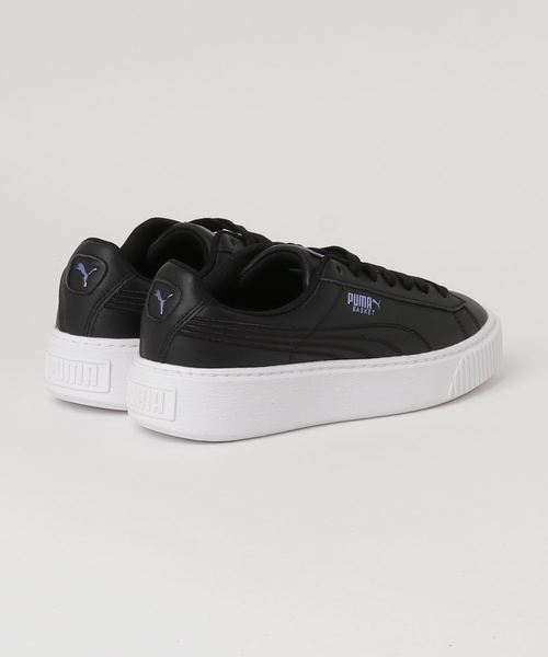 PUMA(プーマ)の「PUMA/プーマ プラットフォーム トワイライト ウィメンズ(スニーカー・レディース・ホワイト/ブラック・23cm/23.5cm/24cm/24.5cm/25cm)」の4枚目の写真