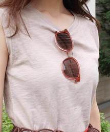 MODE ROBE（モードローブ）の「スクエアブリッジクリアフレームサングラス（メガネ）」