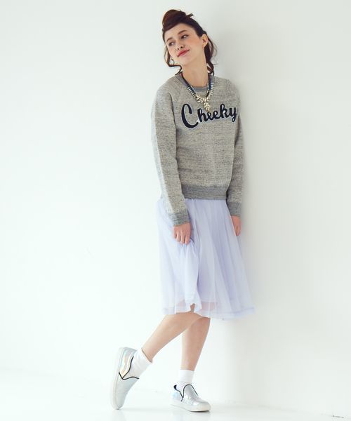 Another Edition(アナザーエディション)の「AE OGDY PLEATS SK(スカート・レディース・ブラック/レッド/ライラック・SMALL/MEDIUM)」の1枚目の写真