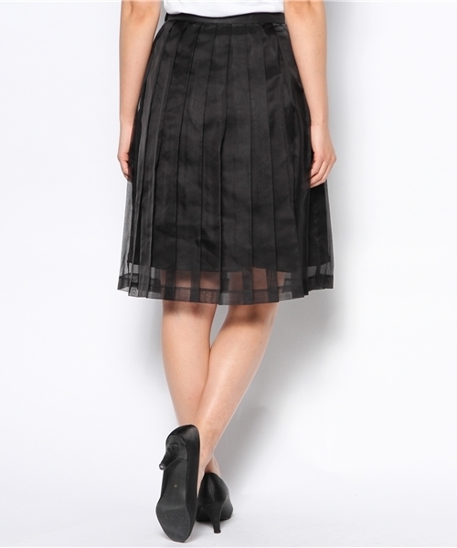 Another Edition(アナザーエディション)の「AE OGDY PLEATS SK(スカート・レディース・ブラック/レッド/ライラック・SMALL/MEDIUM)」の6枚目の写真