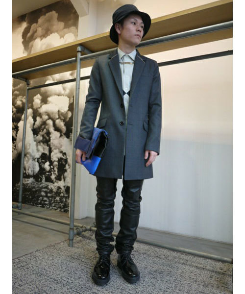 DIET BUTCHER(ダイエットブッチャー)の「DIET BUTCHER SLIM SKIN×MIDWEST 【別注】 レザー×デニムパンツ(デニムパンツ・メンズ・ブラック・1/3/2)」の14枚目の写真