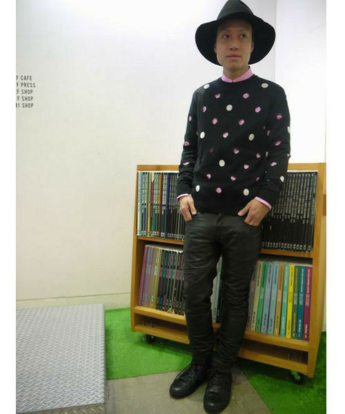 DIET BUTCHER(ダイエットブッチャー)の「DIET BUTCHER SLIM SKIN×MIDWEST 【別注】 レザー×デニムパンツ(デニムパンツ・メンズ・ブラック・1/3/2)」の15枚目の写真