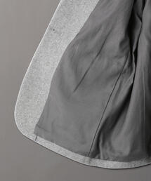 6（ロク）の「＜6(ROKU)＞MELTON NO COLLAR JACKET/ジャケット