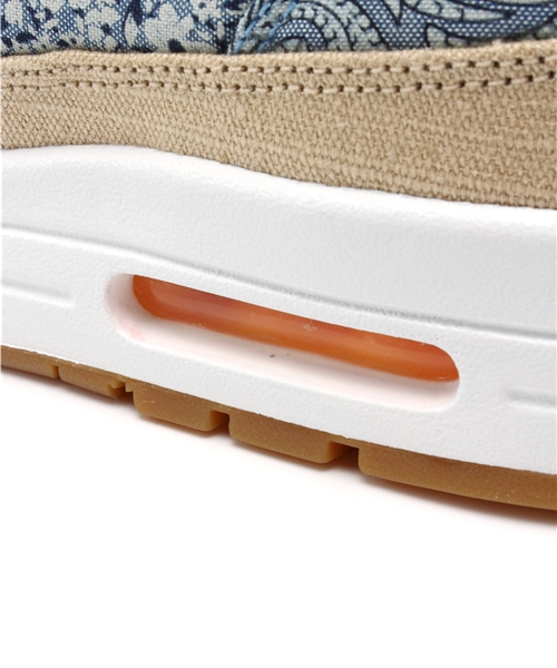 NIKE（ナイキ）の「ナイキ×リバティ エアマックス NIKE AIR MAX 1 LIB QS 540855-400（スニーカー・レディース・ライトブルー・24cm/23cm/23.5cm/24.5cm）」の8枚目の写真