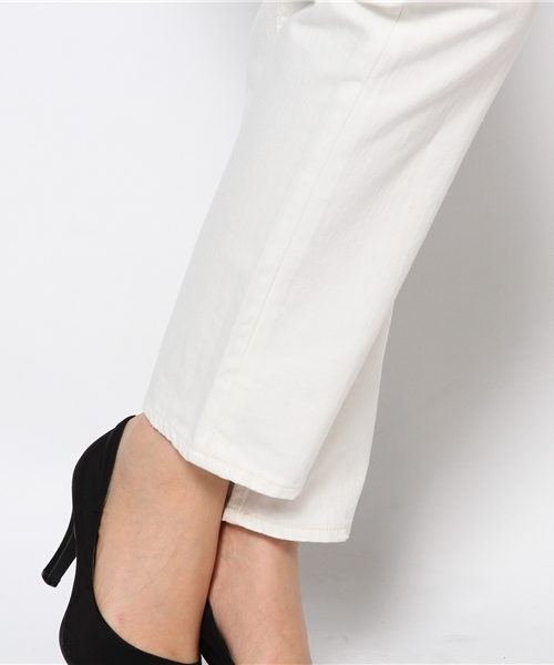 green label relaxing（グリーンレーベルリラクシング）の「GC C B/F WH デニムパンツ◆（デニムパンツ・レディース・オフホワイト・36/38/40/42/34）」の6枚目の写真