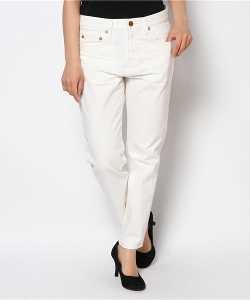 green label relaxing（グリーンレーベルリラクシング）の「GC C B/F WH デニムパンツ◆（デニムパンツ・レディース・オフホワイト・36/38/40/42/34）」の10枚目の写真