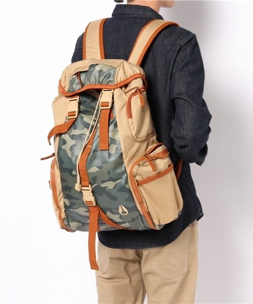 NIXON（ニクソン）の「NIXON WATERLOCK Ⅱ（バックパック/リュック・メンズ・ブラック/カモフラージュ・ONE SIZE）」の11枚目の写真