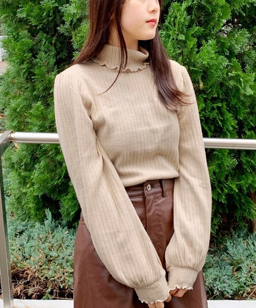 apres jour（アプレジュール）の「ビスチェ×タートルセット【ZOZOTOWN限定アイテム】（ニット/セーター・レディース・ブラック/アイボリー/モカ/スモークピンク・フリー）」の22枚目の写真