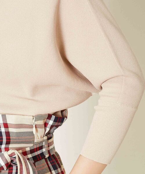 Liesse（リエス）の「アシンメトリープルオーバー（ニット/セーター・レディース・オフホワイト/グレー系その他/ネイビー/ピンク/レッド・FREE）」の17枚目の写真