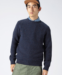 B:MING by BEAMS | ビーミング by ビームス / カノコカラーNEP CREW(ニット/セーター)