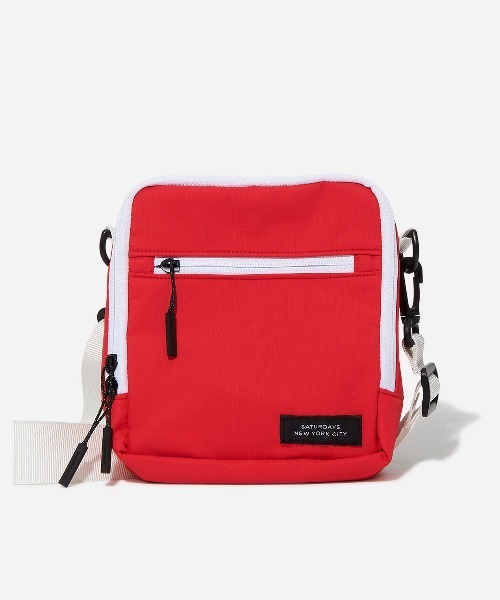 Saturdays NYC（サタデーズ ニューヨークシティ ）の「Mayden Shoulder Bag（ショルダーバッグ・メンズ・ブラック/レッド/その他・FREE）」の5枚目の写真