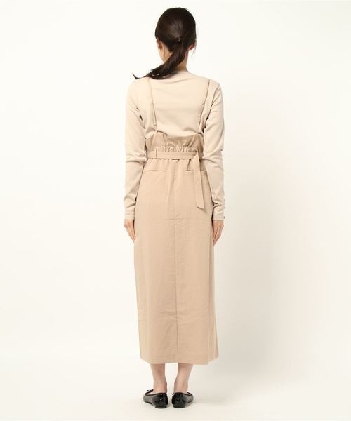 DouDou（ドゥドゥ）の「インナーセットジャンスカ（ワンピース・レディース・ベージュ/オフホワイト/ブルー/ミント・FREE）」の6枚目の写真