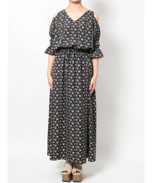 セール ギャザースリーブマキシワンピース ワンピース Emoda エモダ のファッション通販 Zozotown