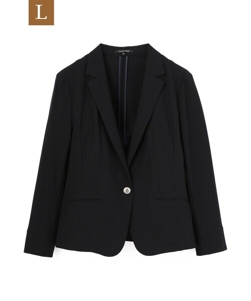 L セットアップ対応 美jacket 吸水速乾 ウォッシャブル コーコランカノコテーラードジャケット テーラードジャケット Trans Work トランスワーク のファッション通販 Zozotown